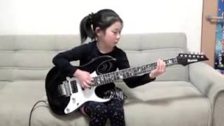 li-sa-x - Scarified (Cover) (Japanese 8 year old girl) future guitarist