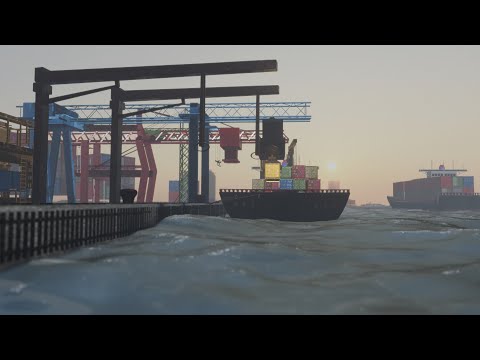 Global Recycling - short animation Blender 2.8