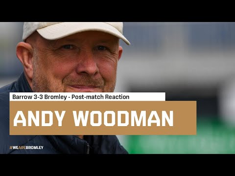 Andy Woodman after Barrow draw