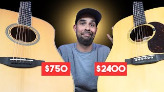 Video thumbnail for Orangewood vs. Martin D—18 by Cody M. Music