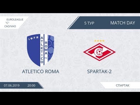 AFL19. EuroLeague. Division C. Day 5. Atletico Roma - Spartak-2