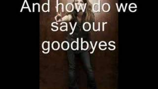 Goodbyes- Savannah Outen with lyrics