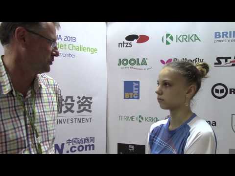 DIACONU Interview at 2013 World Cadet Challenge