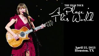 Taylor Swift - A Place In This World (Live on the Eras Tour)