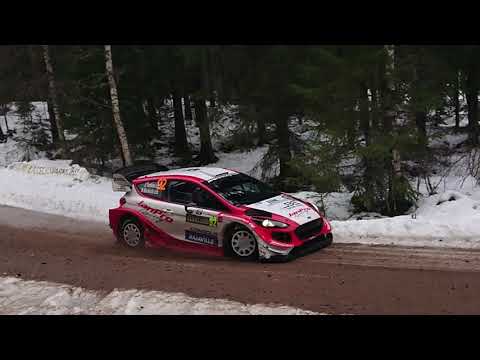 Rally Sweden WRC 2019-02-16 SS14 (Vargåsen 2) at Älgtjärn - Tuohino