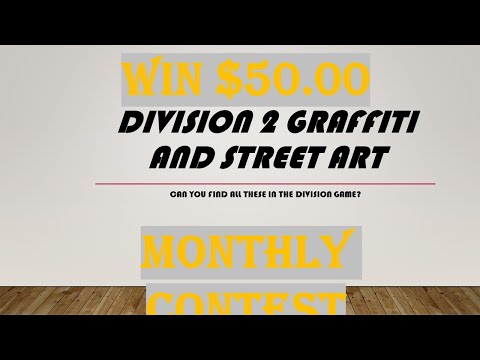 DIVISION 2 | STREET ART IN DIVISION 2 |