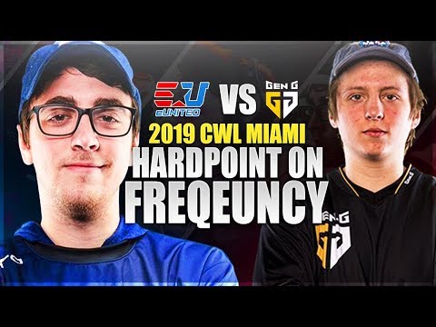 eUnited vs GenG - Hardpoint On Frequency (CWL Miami 2019)