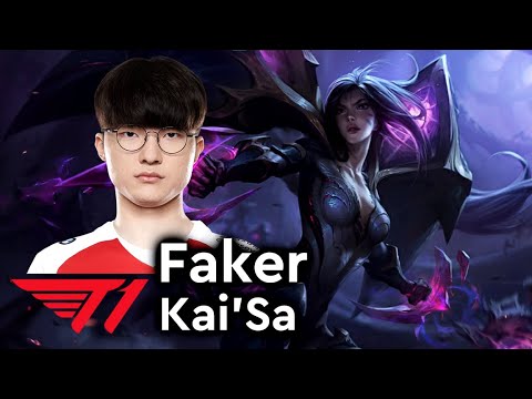 Faker picks Kai'Sa
