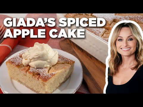 Giada De Laurentiis' Spiced Apple Cake | Giada's Holiday Handbook | Food Network
