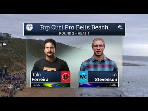 2016 Rip Curl Pro Bells Beach: Round 2, Heat 1 Video
