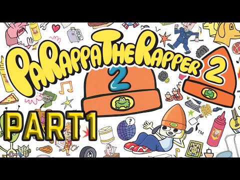 PARAPPA THE RAPPER 2: PART1- Beard Burgers. A Parappa Town Tradition!