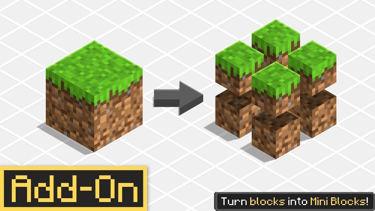 This MINI BLOCKS Addon Will Change Minecraft Builds FOREVER!