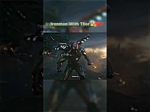 Ironman With Thor🔥|| Ironman Edit || Thor Edit || #shorts #ironman #thor #avengers #endgame #marvel