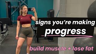 How to Know You're Building Muscle & Losing Fat (body recomposition)