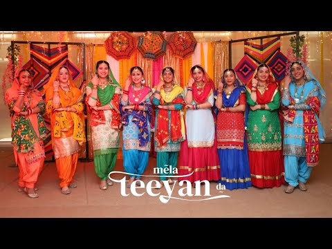 Mela Teeyan Da Dubai 2022 | Giddha Performance by Pure Bhangra Mutiyaaran |