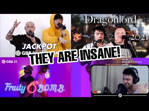AnTILT reacts to FRUITY B.O.M.B, ONII-CHAN & JACKPOT GBB21 TAG TEAM WILDCARDS !! | STREAM clips