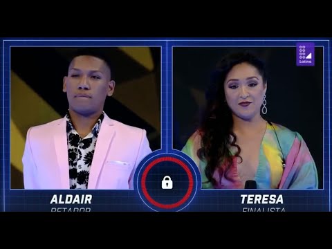 Los Cuatro Finalistas La Batalla Final : Teresa Medrano vs Aldair Sanchez