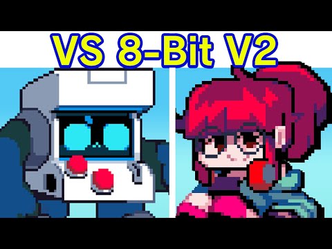Friday Night Funkin' VS 8-Bit From Brawl Stars | Mad Virus Attack V2 FULL WEEK (FNF Mod/Supercell)