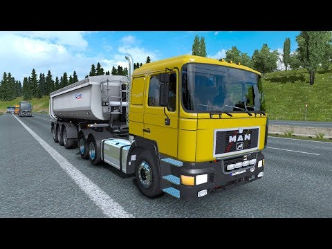 [ETS 2 Mod] truck Man F90 v3.03 | Euro Truck Simulator 2 1.30