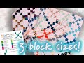 1 Block With 3 Precut Friendly Sizes Country Lanes Block Study Tutorial With Free Pattern