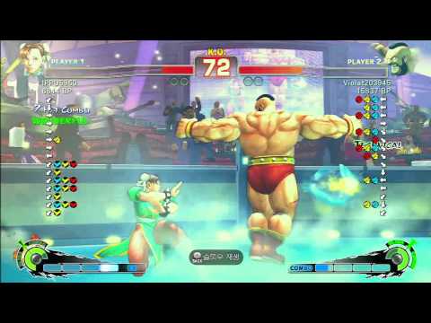 SSF4 Rank Match  IPPU5960 (CH)  vs  Violat203945 (ZA)