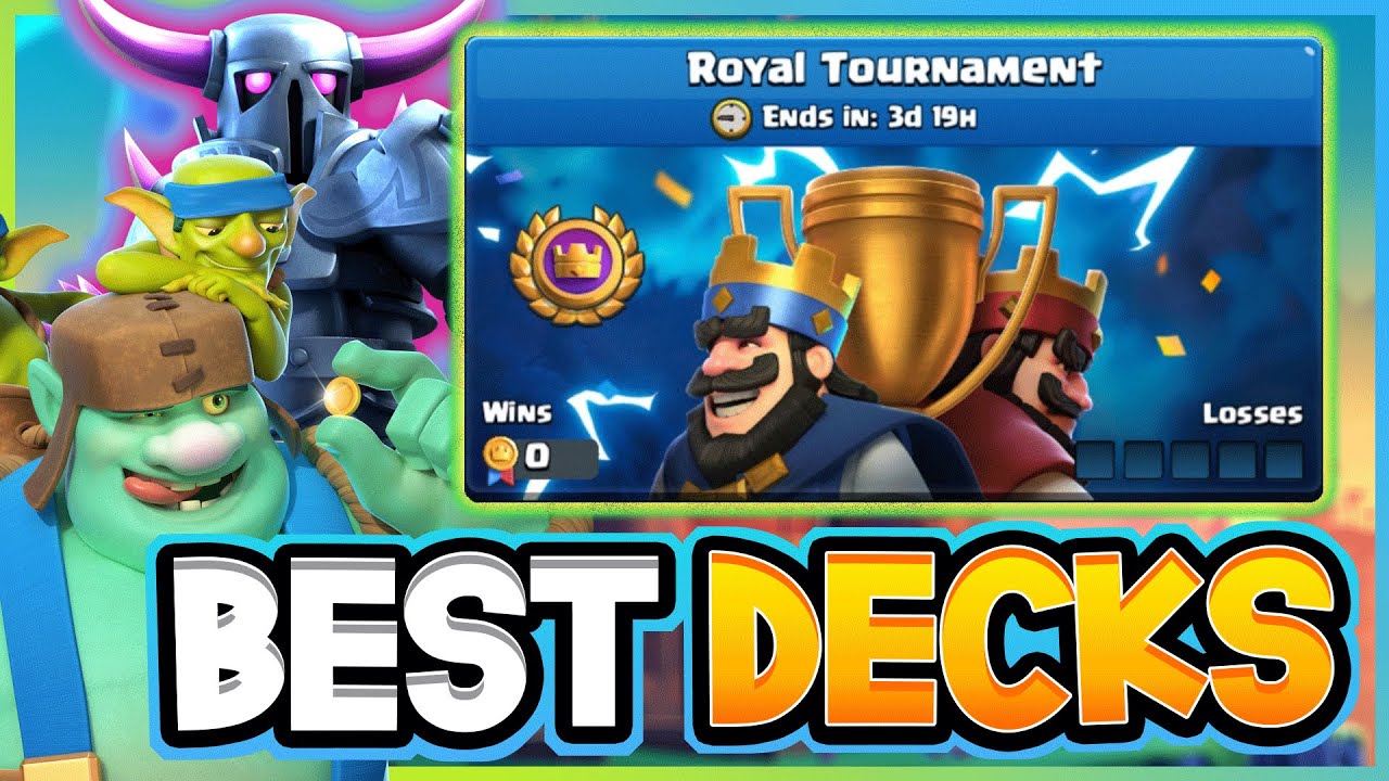 TOP 3 BEST DECKS FOR PRINCE DECK CHALLENGE - CLASH ROYALE 👑