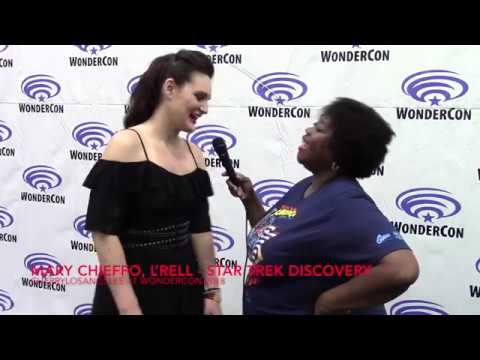 Mary Chieffo ‘L’Rell’ Star Trek Discovery Wondercon 2018
