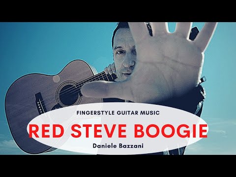 Daniele Bazzani - Red Steve Boogie (Fingerstyle Guitar Music)