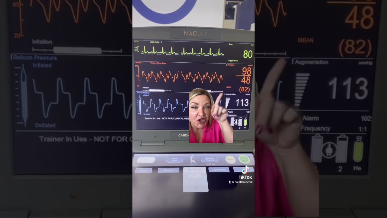 Intra-Aortic Balloon Counterpulsation Therapy #nurselife #nurselifern #cathlabnurse #cardiology