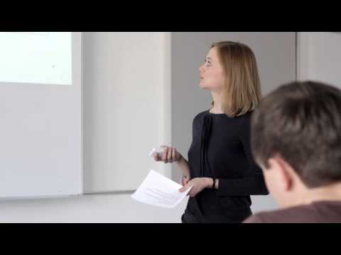 Schlechter Vortrag einer Mitstudentin