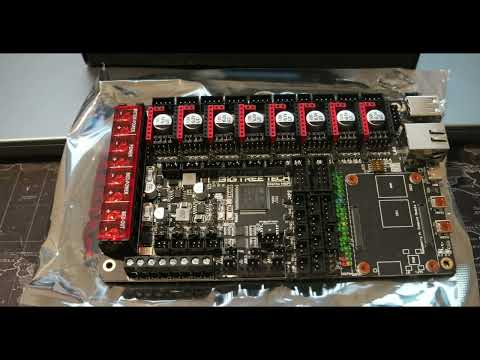 BIGTREETECH BTT Manta M8P 3D printer board for Klippler unboxing