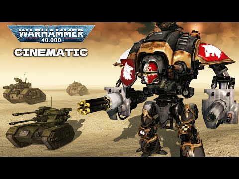 WARHAMMER 40K MASSIVE BATTLE - Imperial Guard vs Orks (4K UltraHD)