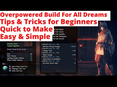 Nioh 2: The Best Build for All Dreams (Overpowered Tips & Tricks)
