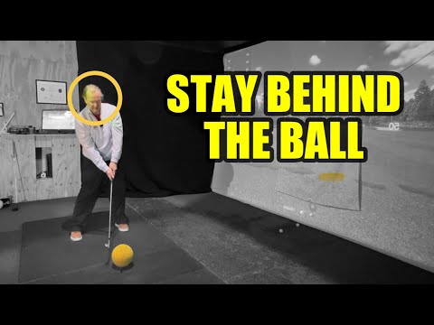 More power and control - Learn to stay behind the ball…