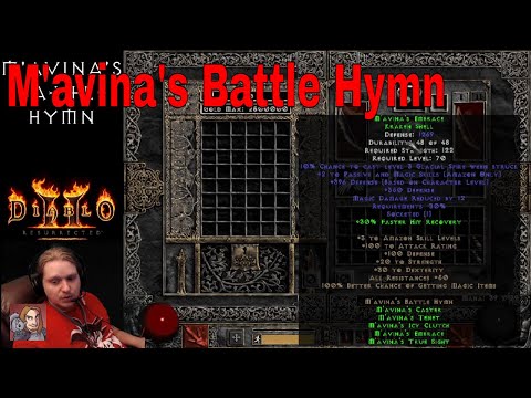 Hyped For D2R - M'avina's Battle Hymn Set