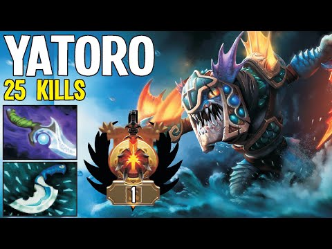 YATORO [Slark] 25 Kills Pog Rank 1 TI Winner | Dota 2 Pro Gameplay