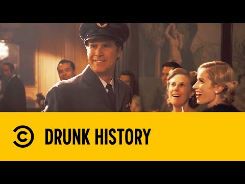 Will Ferrell As Handsome Roald Dahl: "I Am F**ked Out" | Drunk History