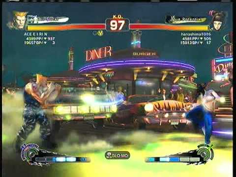 SSFIVAE: Guile (ACE E I RI N) vs. Juri (hanashima1016)  SD.