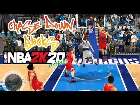 RARE CHASE DOWN BLOCKS IN NBA 2K20 MOBILE