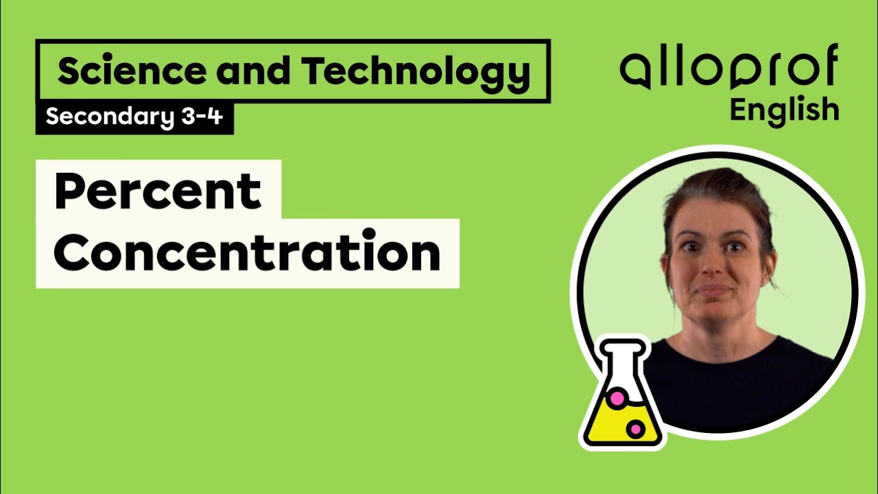 Concentration Calculations In G L And Secondaire Alloprof Concentration Calculations In G L And Secondaire Alloprof