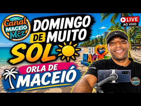 MACEIÓ AO VIVO 14/06/2026 DOMINGO DE RUA FECHADA #maceio #alagoas