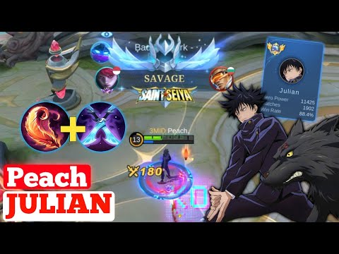 JULIAN SAVAGE | 19 Kill Build Global Top 1 ~ MLBB