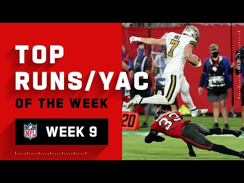 Top Runs & YAC from Week 9 | NFL 2020 Highlights