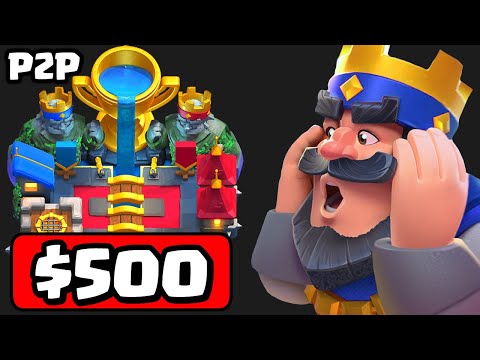 I Spent $500 To Get 9000 Trophies (P2P ep. 2)