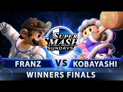 SoCal Arcadian - Franz (Doc) vs. Kobayashi (ICs) - SSBM Top 8 Winners Finals - Smash Melee