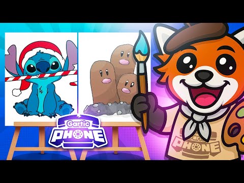 MUSIELI POPRAWIĆ ŚWIĄTECZNE RYSUNKI - GARTIC PHONE EWRON