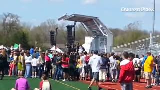 May 2014  flashback local fans wait patiently for Jena Irene's performance.