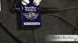 Video thumbnail for Musikmesse '13 - Mad Professor Royal Blue Overdrive Demo by Premier Guitar