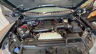 2022 Ford F150 Raptor Engine Compartment