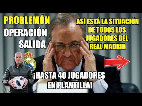 ¡PROBLEMÓN PARA EL REAL MADRID! HASTA 40 JUGADORES DENTRO DE PLANTILLA (CEDIDOS INCLUIDOS)